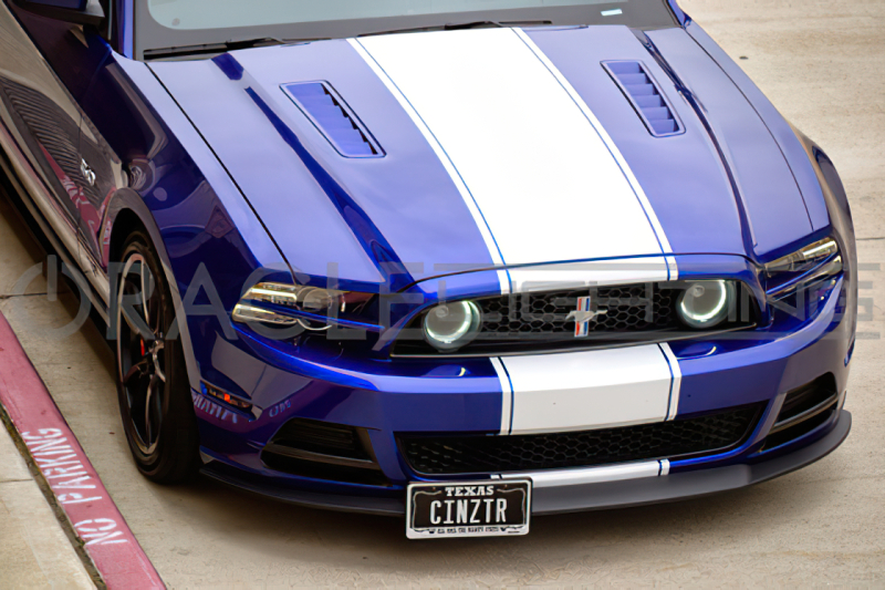 Ford Mustang Headlight Halo Kit - ORACLE Lighting - Red - `13-`14